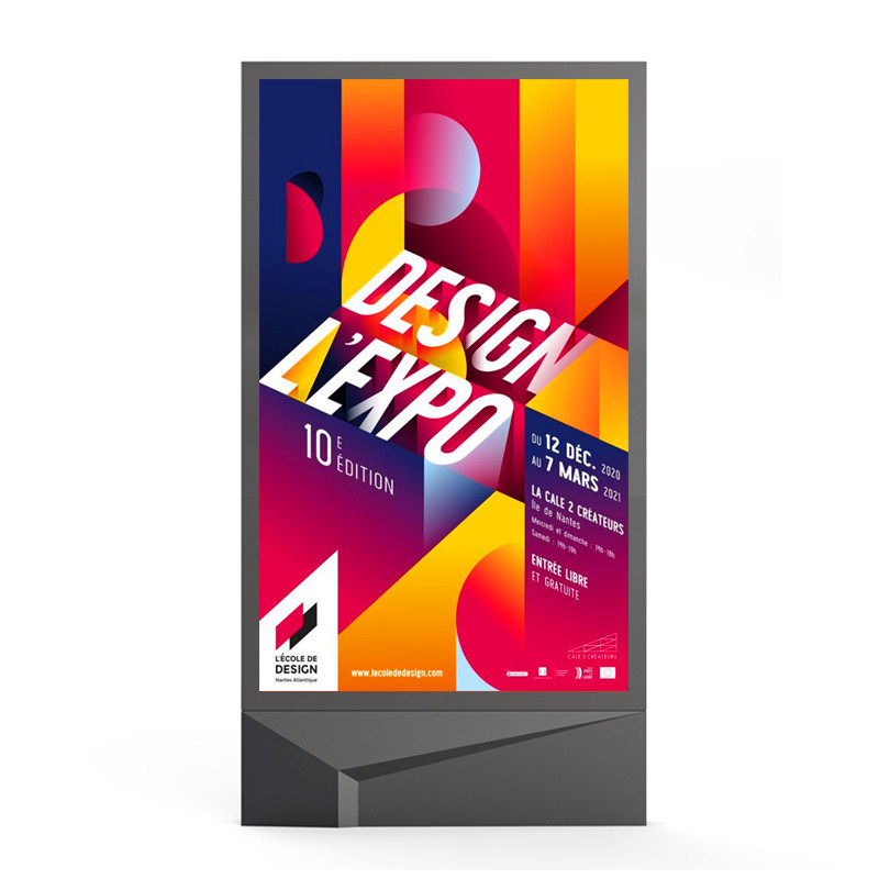 Easy installation 3840Hz IP65 waterproof P4 P5 P6 P8 P10 10000nits Outdoor LED Mupi led digital signage