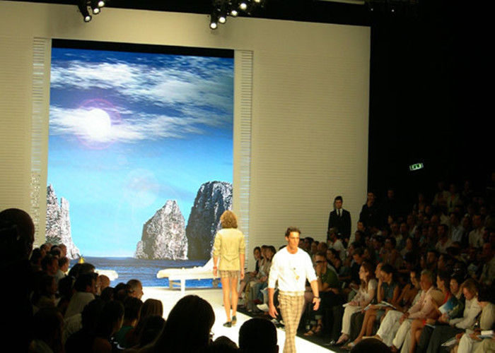 High Resolution P6 Indoor Full Color LED Display , Fashion Show Led Video Wall Rental