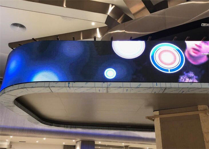 12mm Pixels Creative LED Screen 360 Degree LED Display For Square Advertising