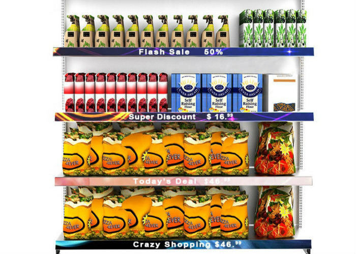 800nits P2 Indoor LED Shelf Display 2mm Pixels For Supermarket