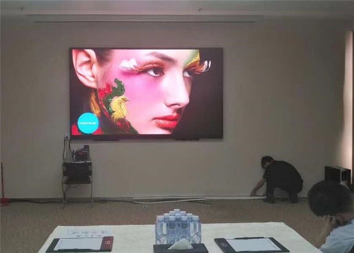 Modular Design Small Pixel Pitch LED Display Screen P1.875 With Front Service Cabinet