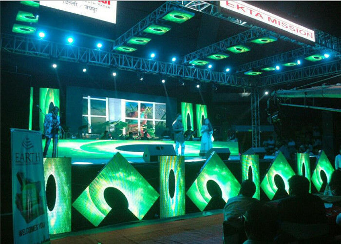 P4.81 Stage Rental LED Display 75mm Super Thin Background LED Wall Screen