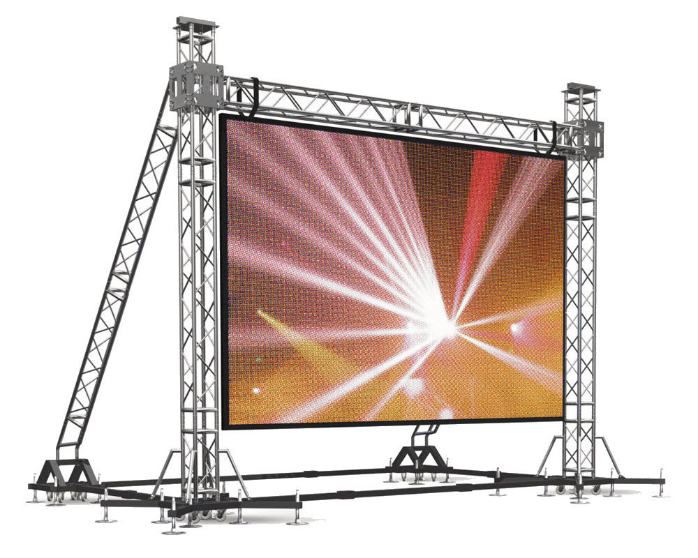RGB 65536 1100nits P4mm Indoor Hire Led Screen For Wall