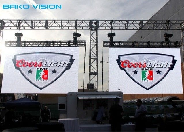 6000nits P3.91 Rental LED Video Display SMD1921 For Advertising Show