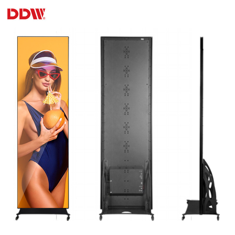 Digital Video Advertising LED Mirror Screen Indoor Ultra Thin Portable P1.75 P2 P2.5