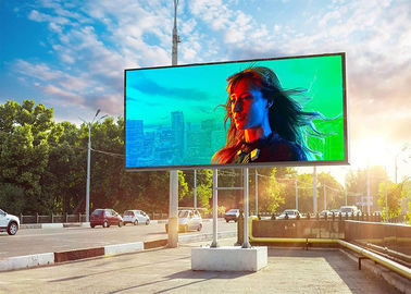 Street Outdoor Advertising Billboards RGB P10 LED Display Full Color Die Casting